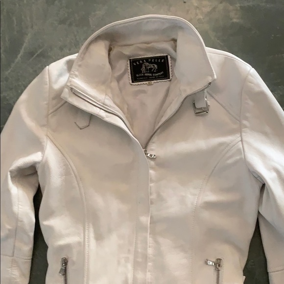 Authentic Italian Leather Moto Jacket - Picture 2 of 4